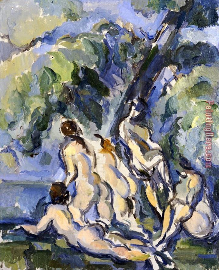 Paul Cezanne Bathing Study for Les Grandes Baigneuses Circa 1902 1906